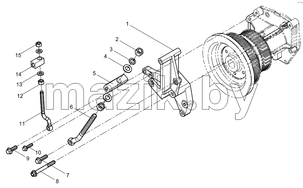  Generator Bracket Group