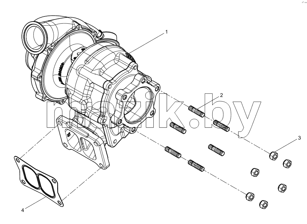  Turbocharger assembly