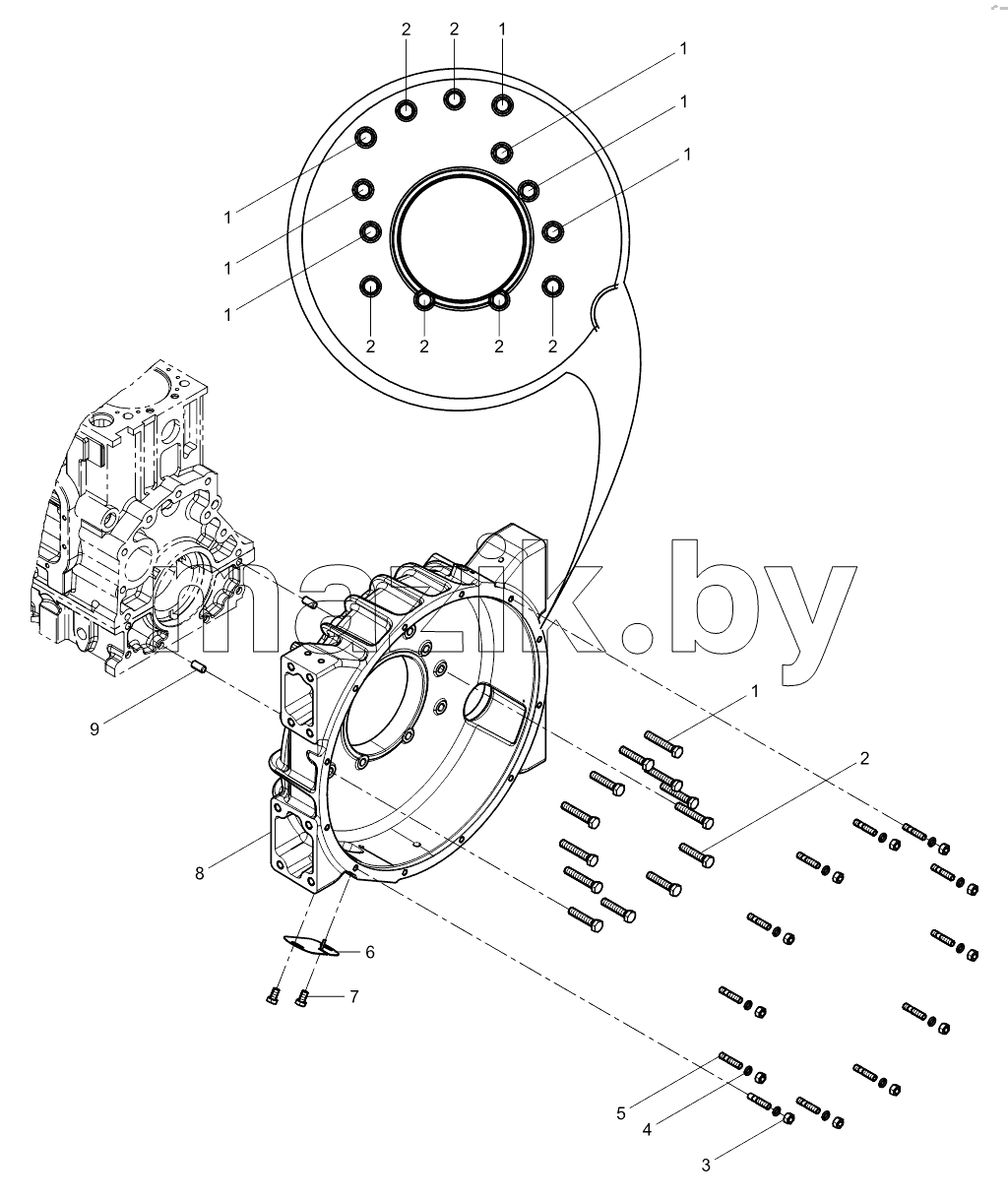 Flywheel Housing Group