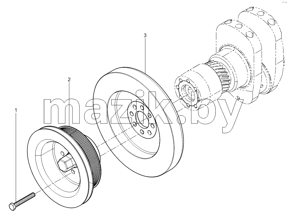Crankshaft Pulley Group