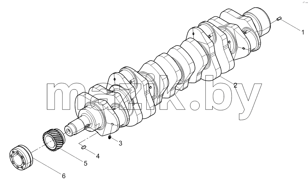 Crankshaft assembly