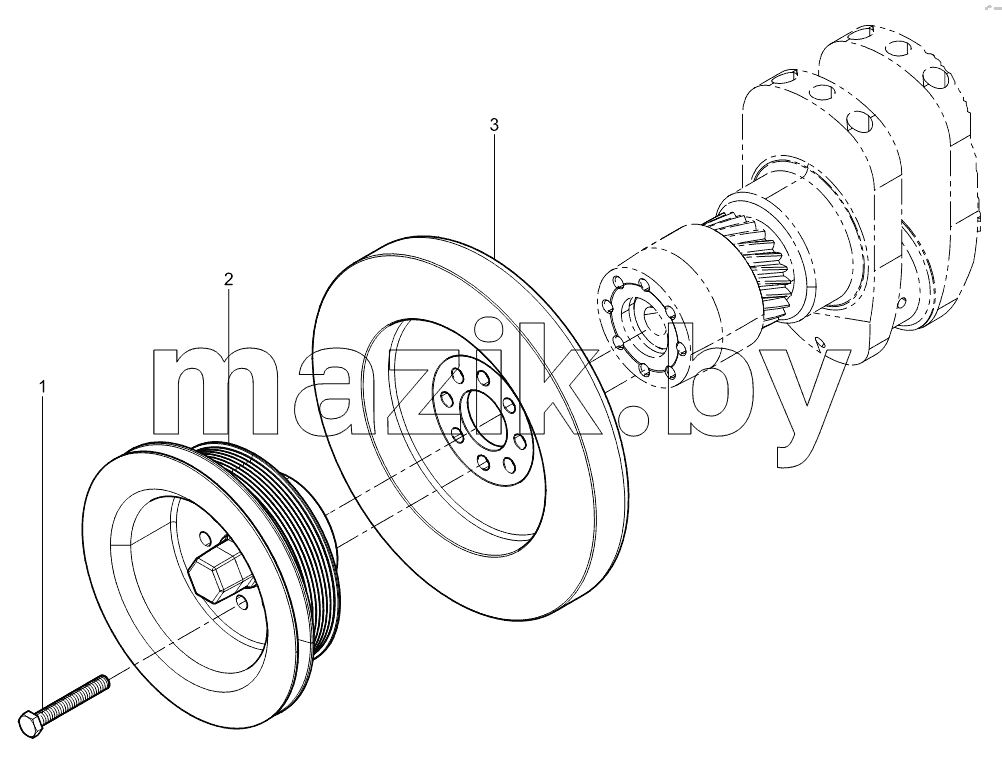 Crankshaft Pulley Group