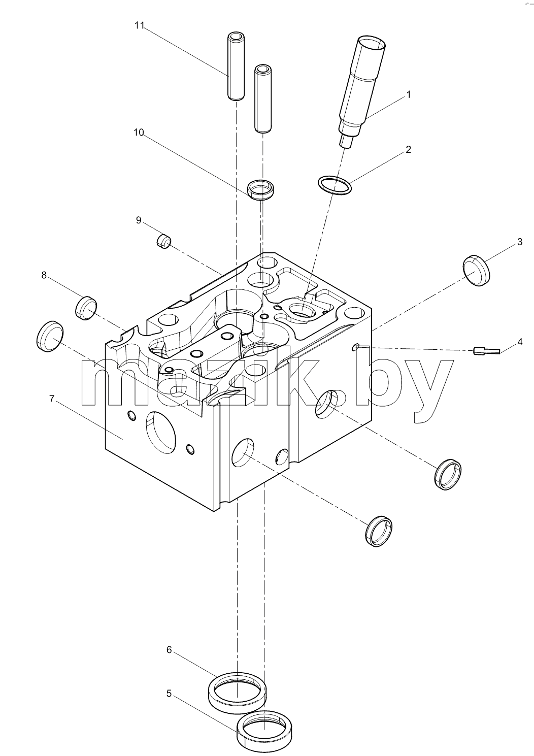 Cylinder head subassembly