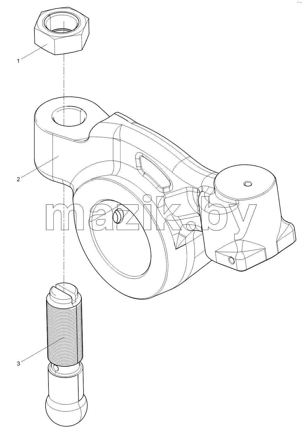 EVB Exhaust Rocker Arm Set