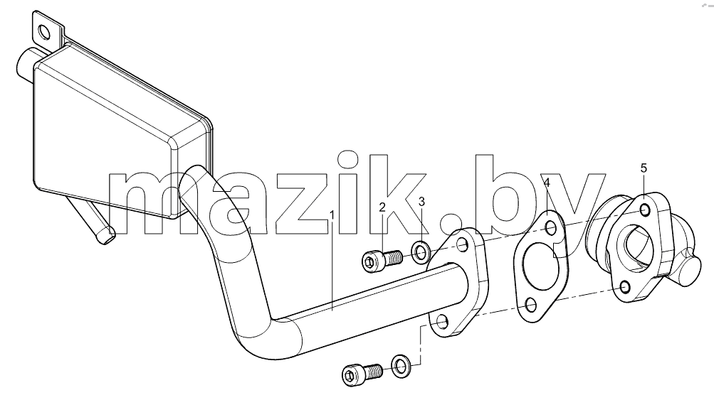 Oil-gas separator assembly