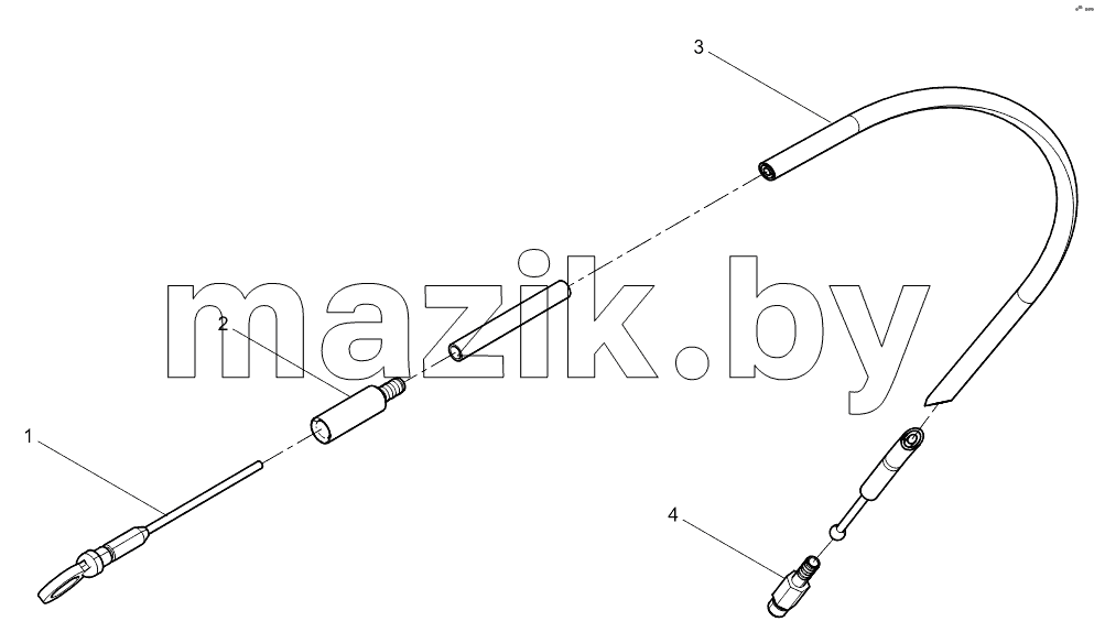 Oil dipstick assembly