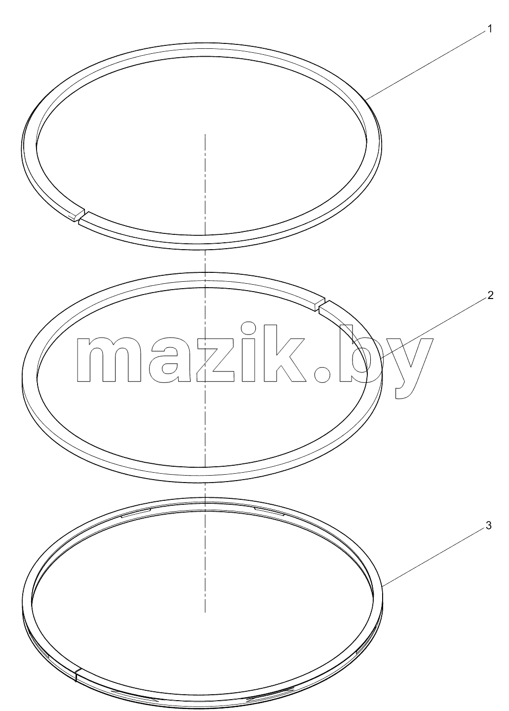  Piston Ring Set
