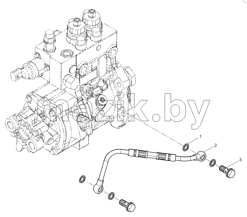  Fuel Injection Pump Oil Pipe Group