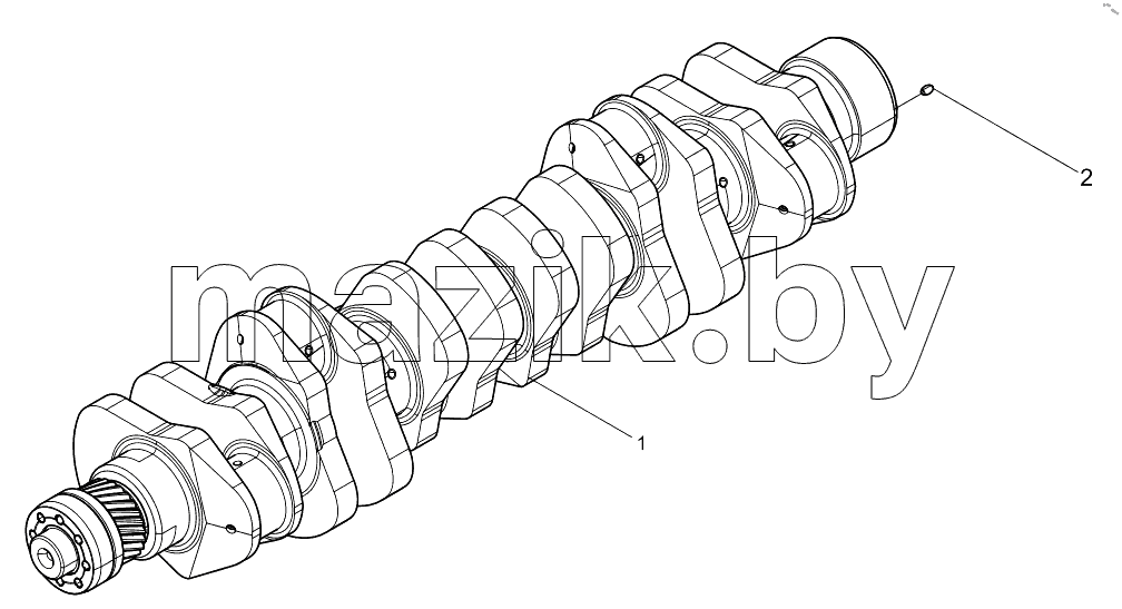  Crankshaft Subassembly