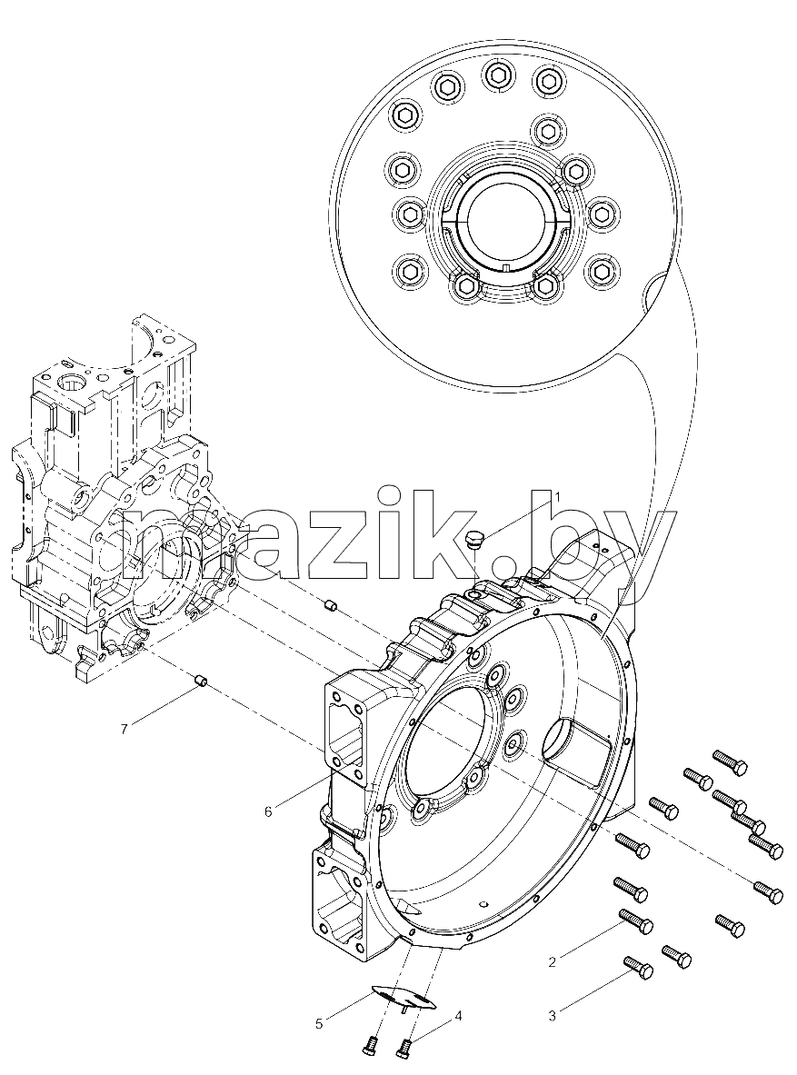  Flywheel Housing Group
