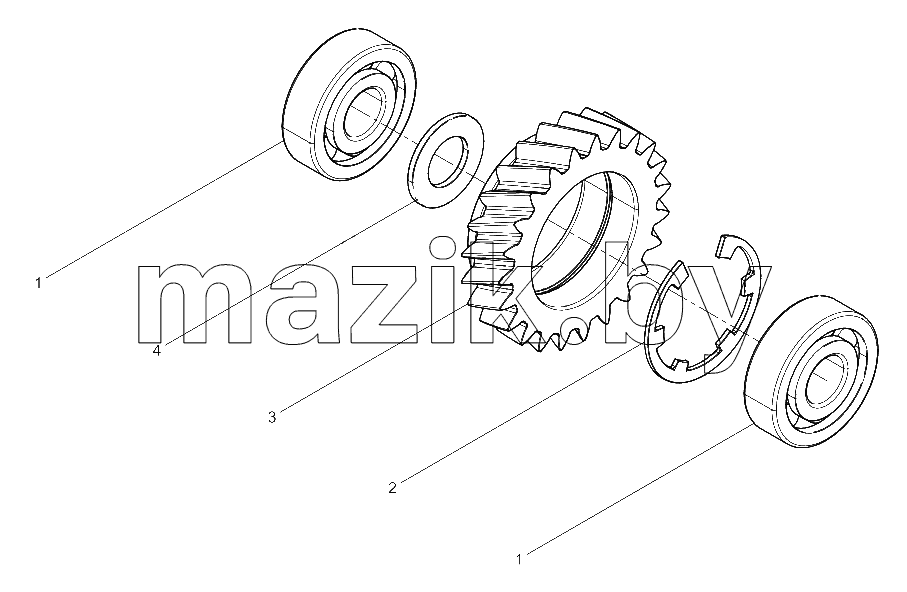  Oil Pump Idle Gear  Set