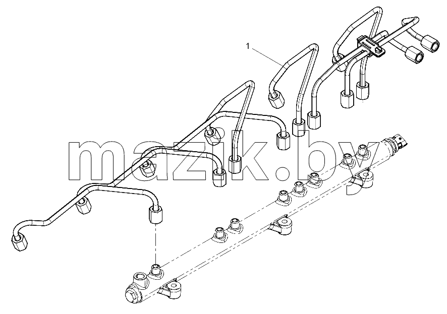  High Pressure Fuel Pipe Group