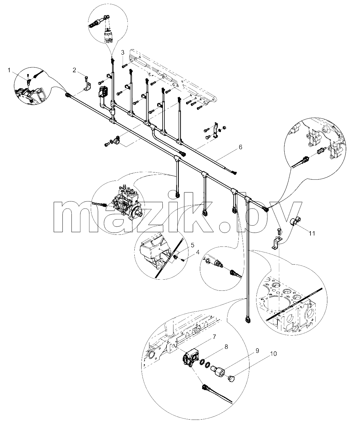  Electronic Control System Harness Group