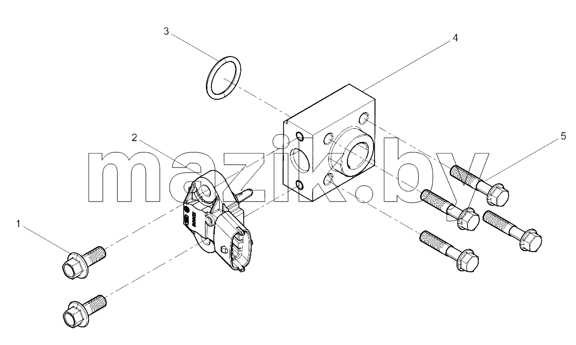  Oil pressure sensor assembly
