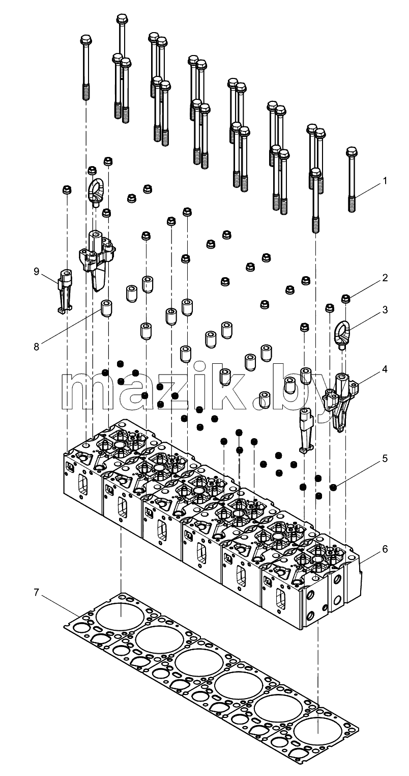  Cylinder head subassembly