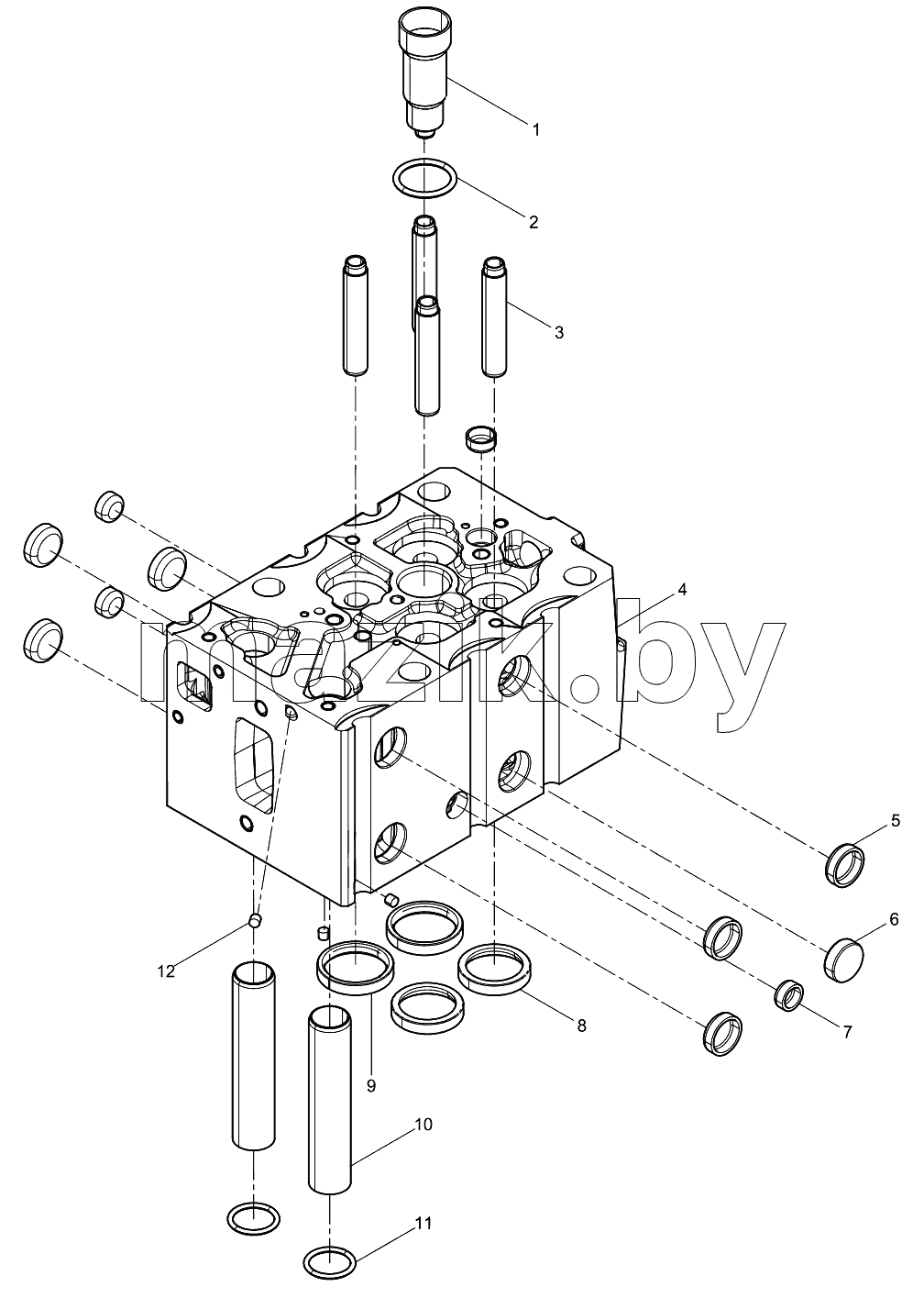  Cylinder head subassebly