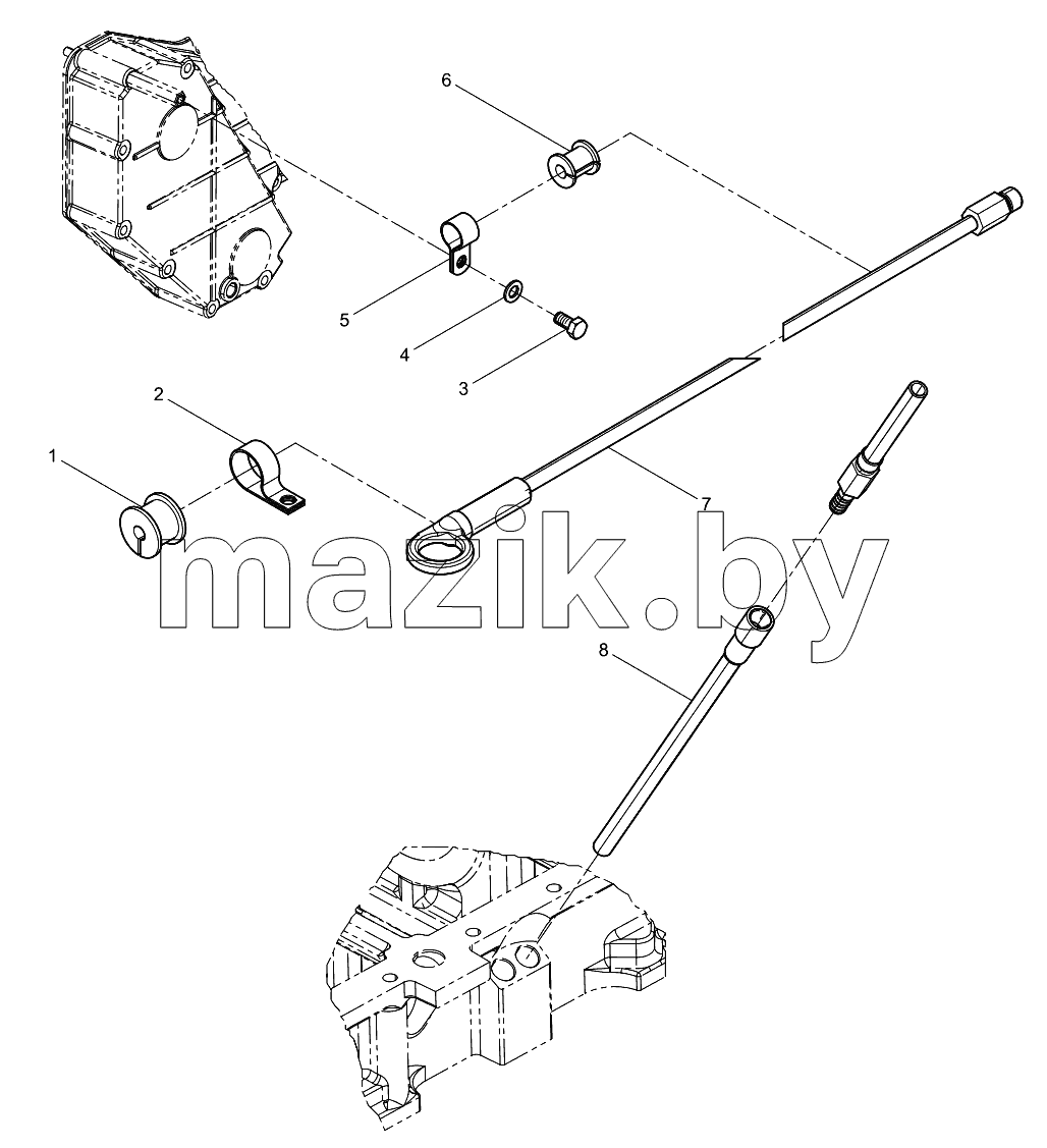  Dipstick assembly