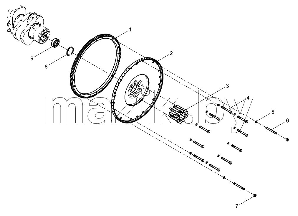  Flywheel assembly
