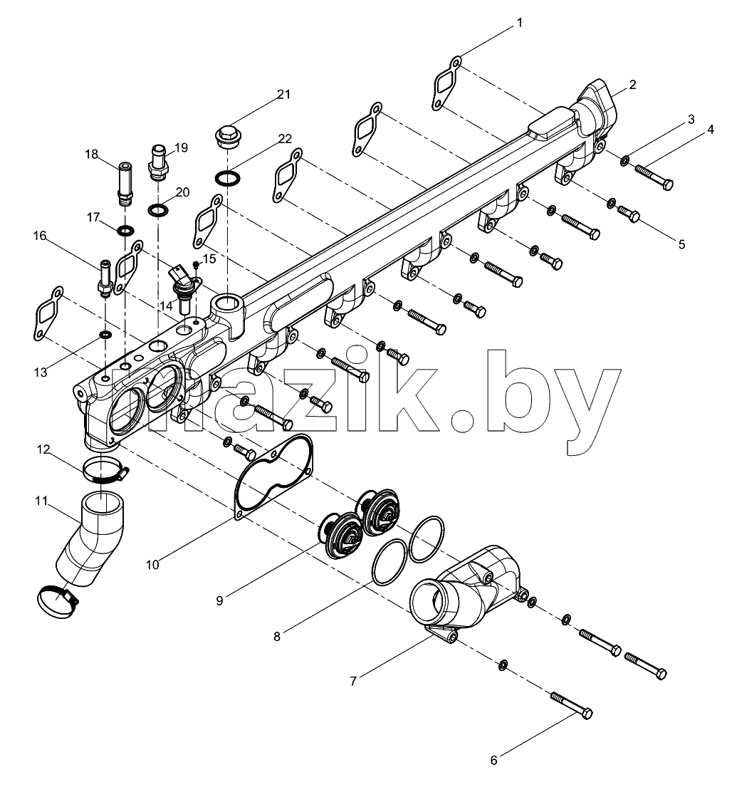  Water pump group