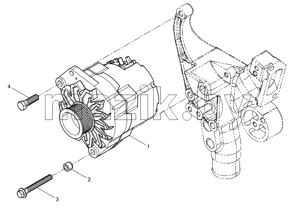  Complete alternator 8/13m26.3