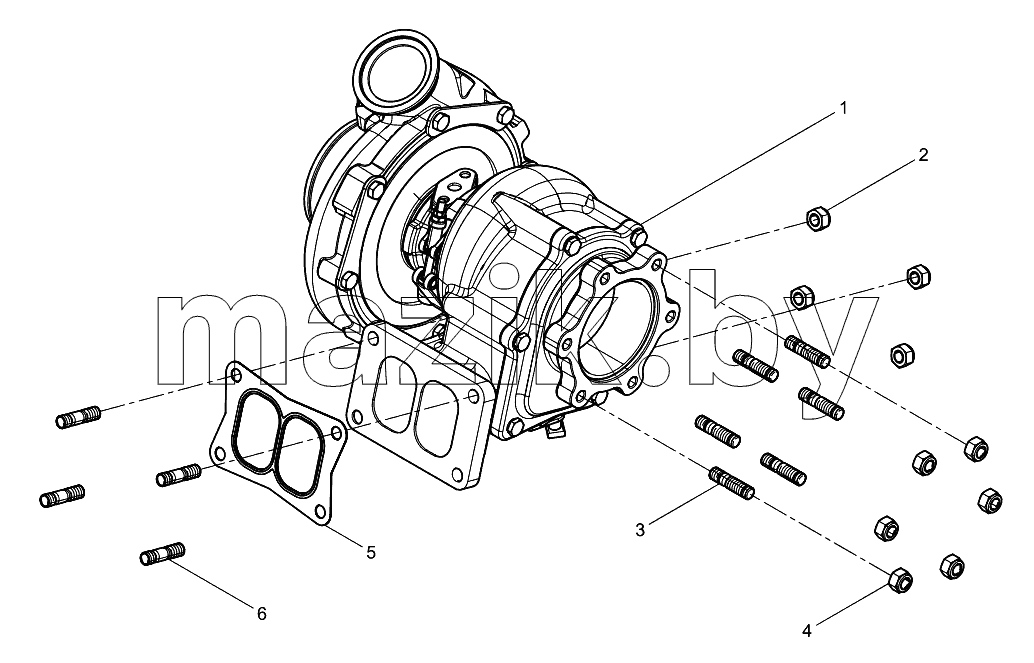  Turbocharger asm