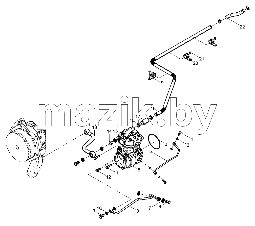  Air compressor assembly