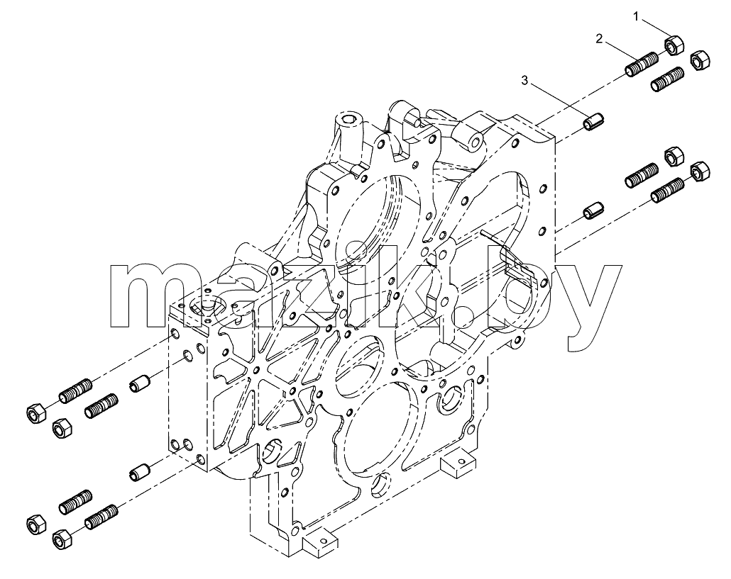  Engine bracket assembly