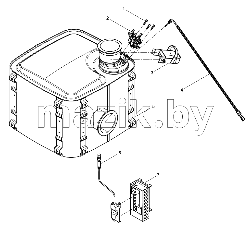 SCR chamber assembly