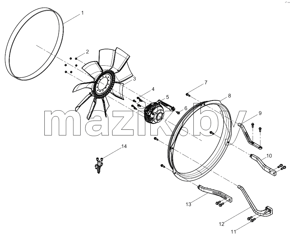  Fan and Hub Group