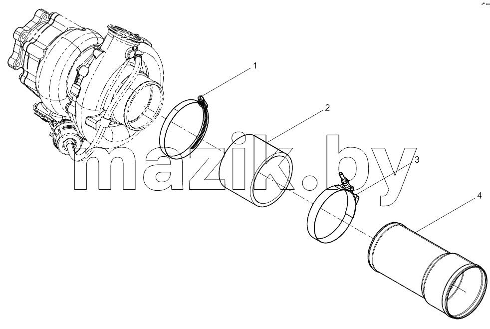  Compressor Pipe Group