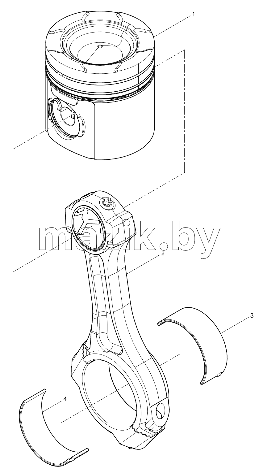  PISTON AND CONNECTING ROD GROUP