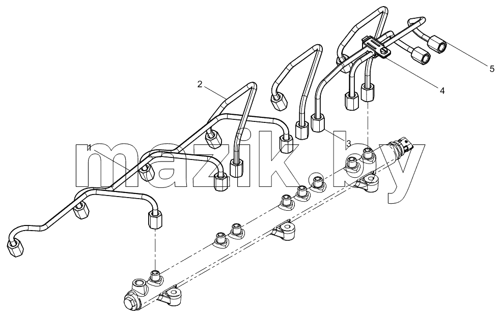  HIGH-PRESSURE FUEL PIPE ASSEMBLY