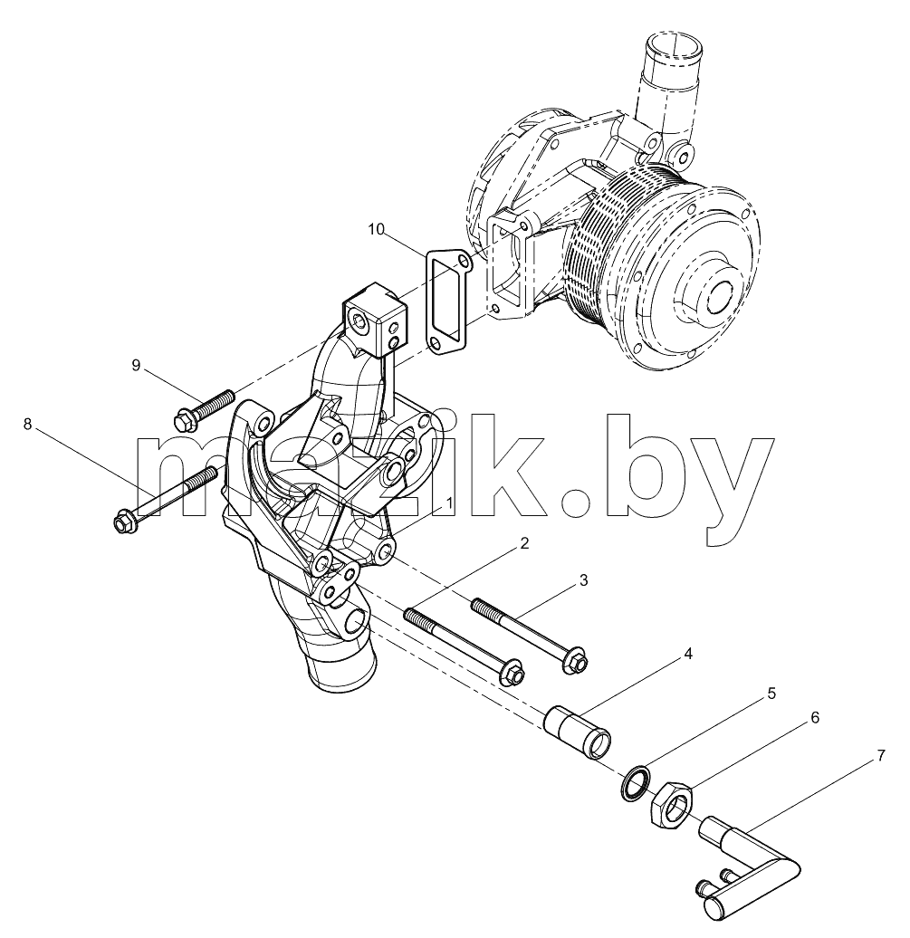  WATER PIPE CONNECTOR GROUP