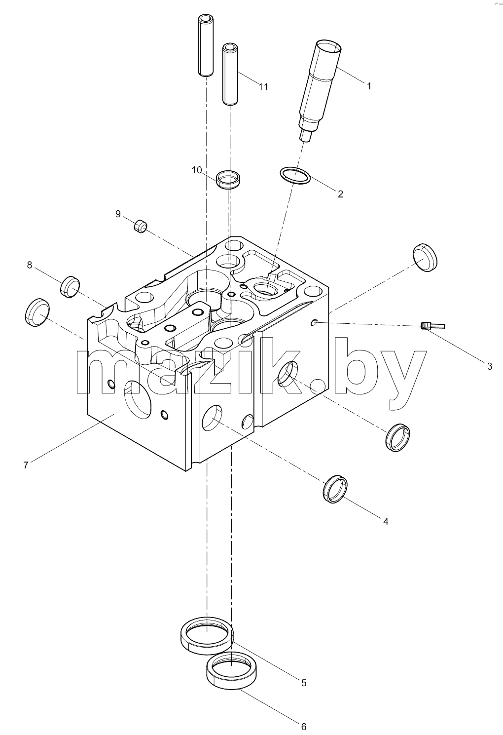  Cylinder head subassembly