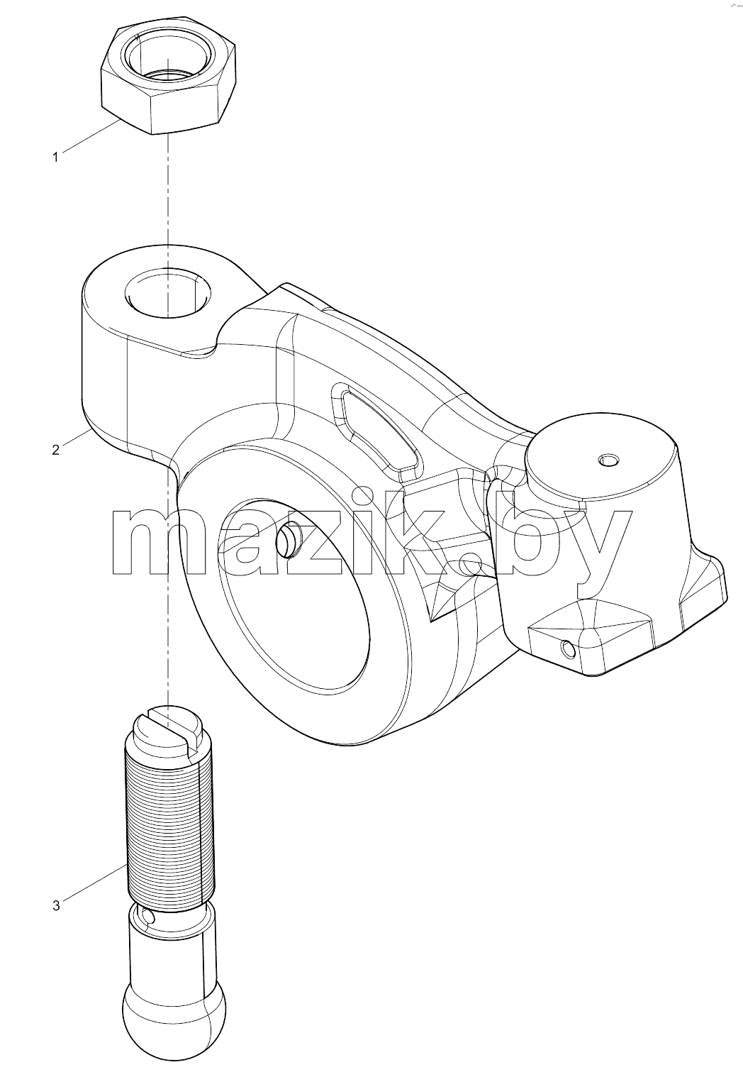  EVB Exhaust Rocker Arm Set
