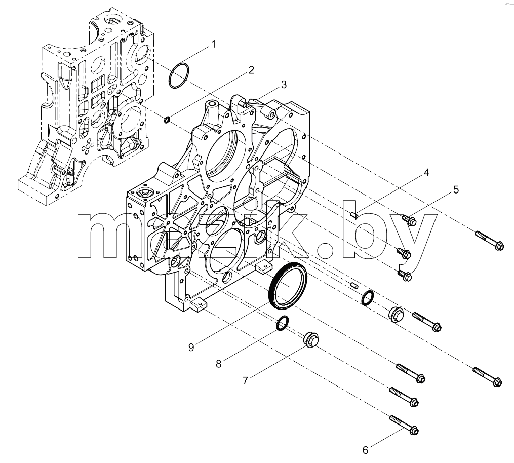  Timing Gear Room Assembly