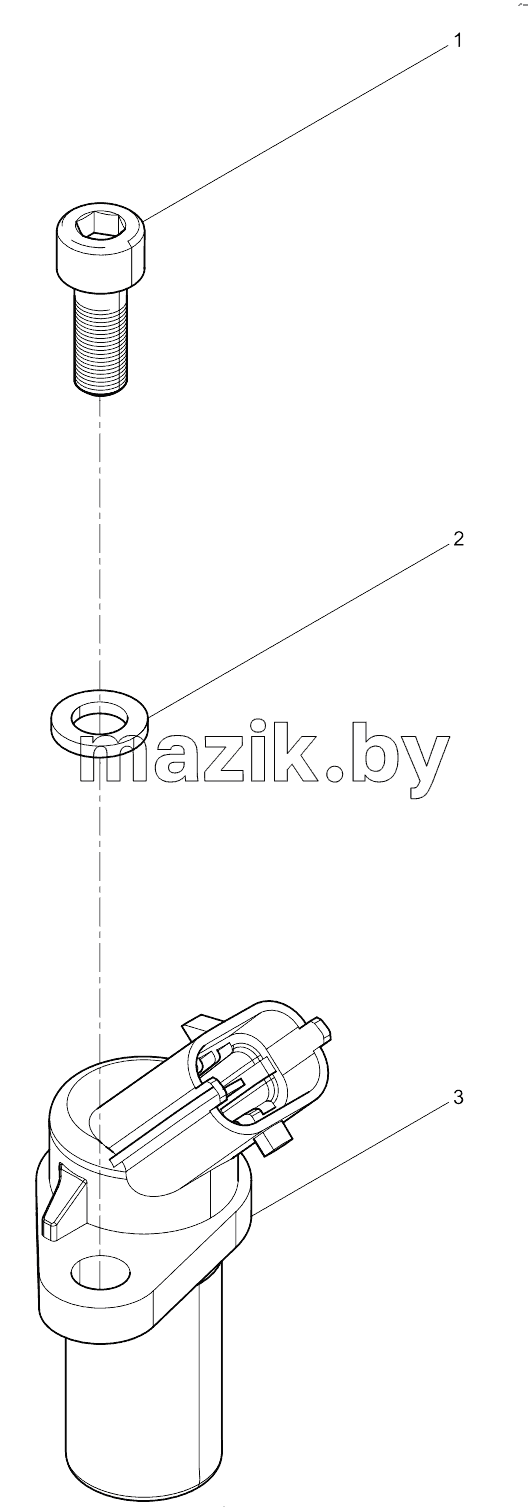  Speed sensor assembly