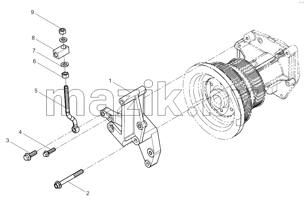  Generator Bracket Group