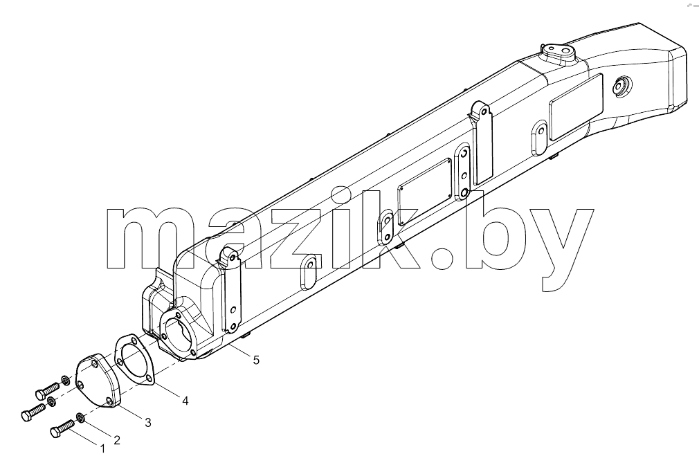  Air inlet pipe  assembly