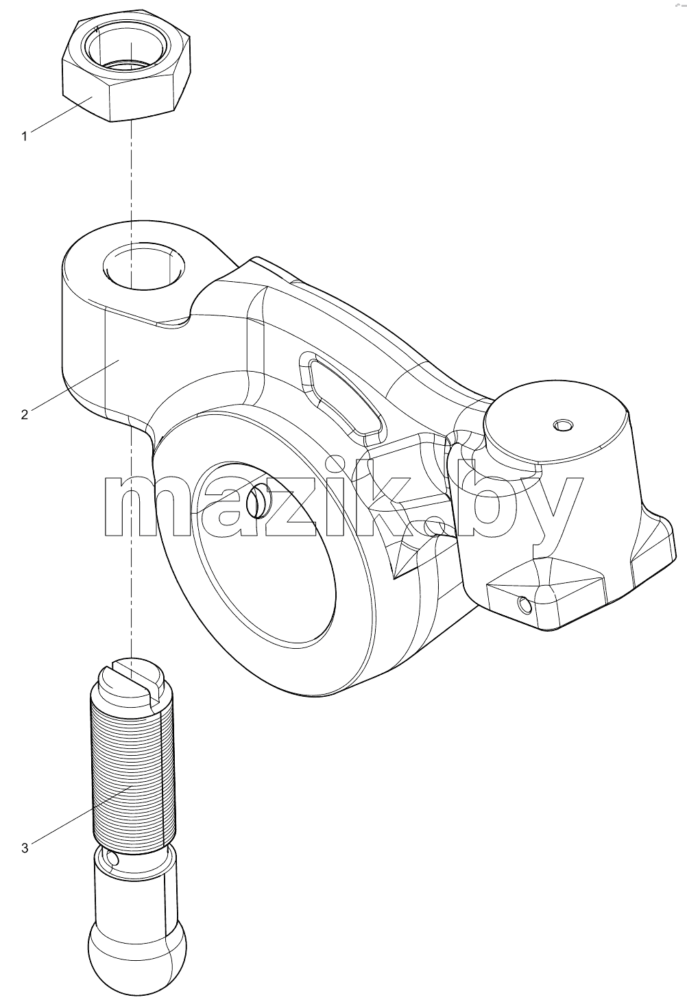  EVB Exhaust Rocker Arm Set