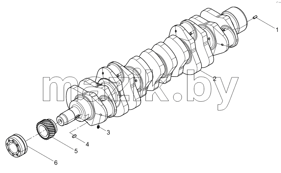  Crankshaft assembly