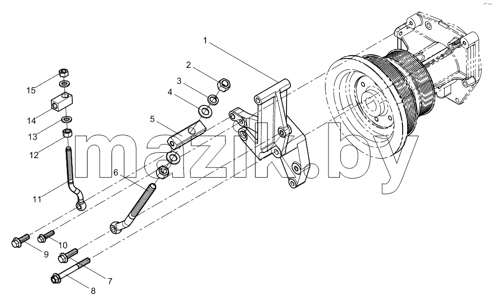  Generator Bracket Group