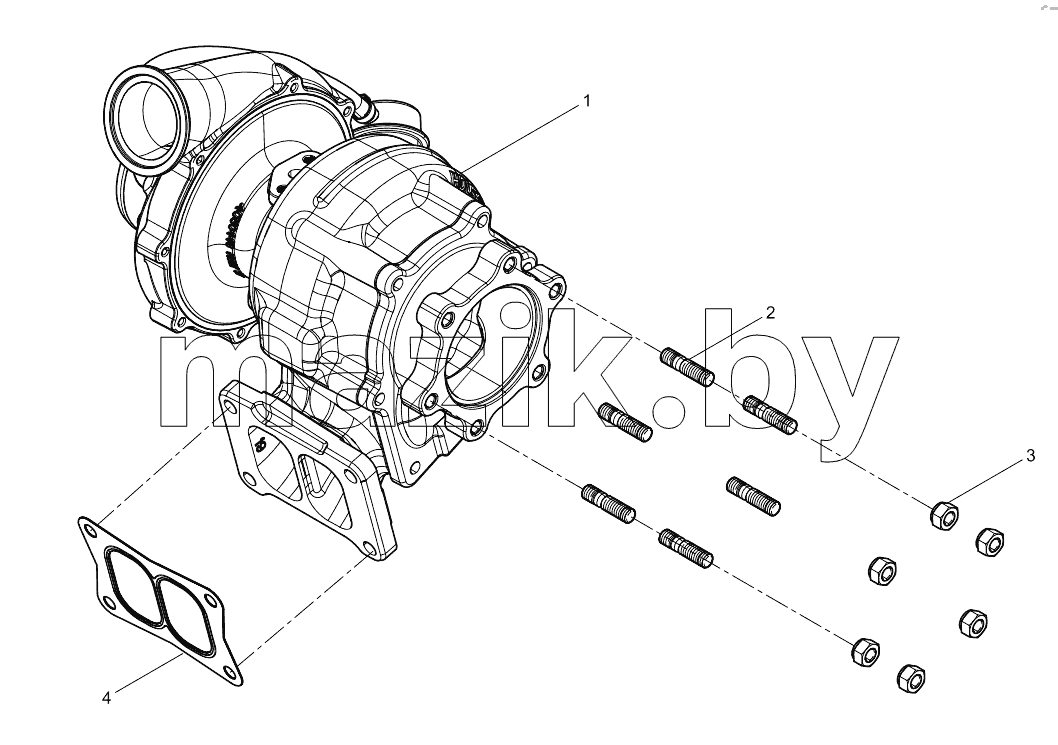  Turbocharger assembly