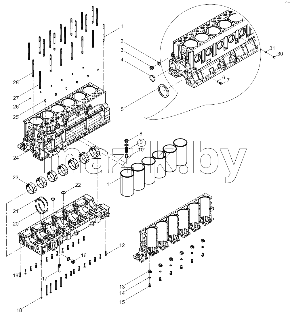  Engine Block Group