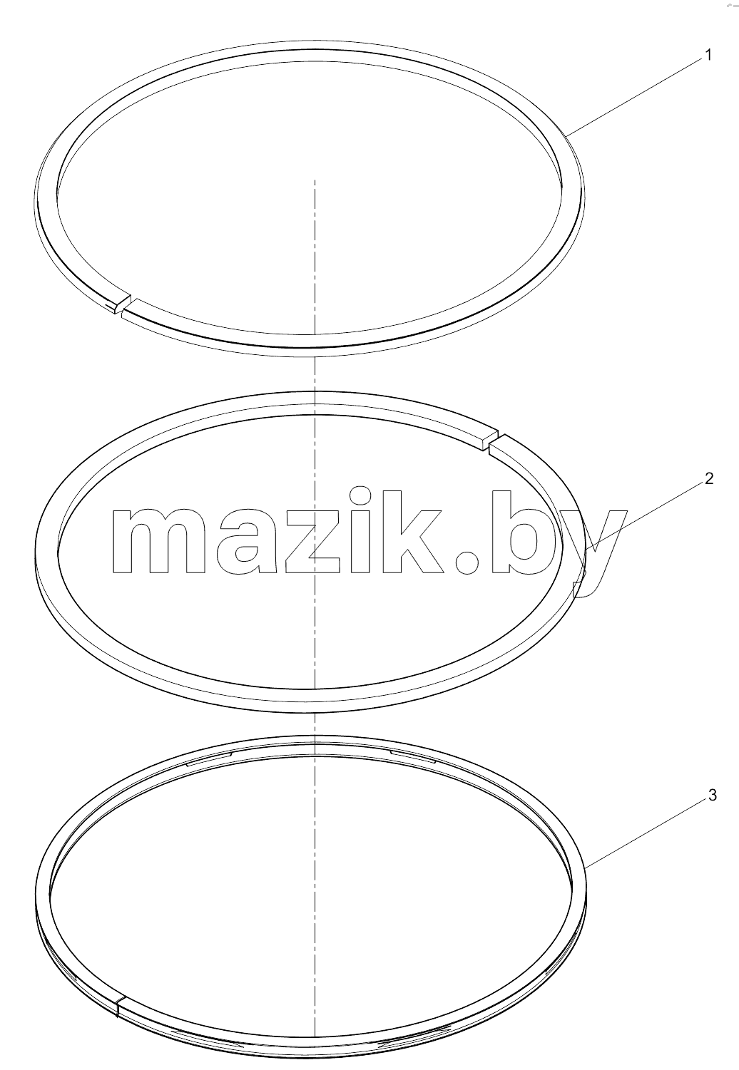  Piston Ring Set