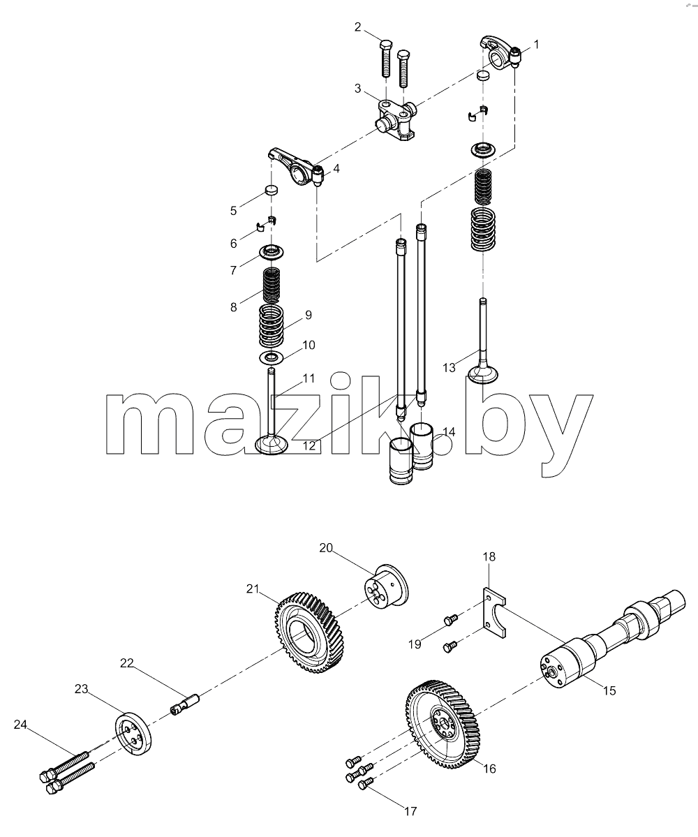  Valve Mechanism assembly