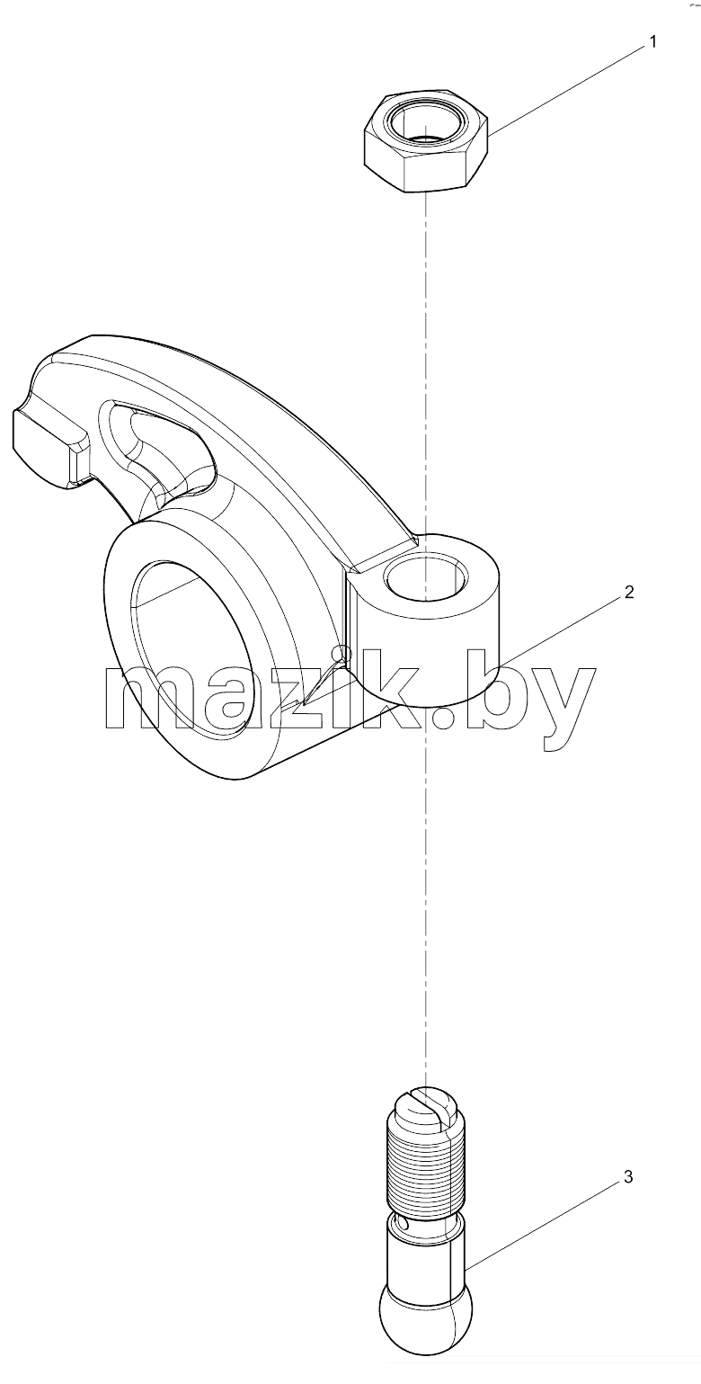  Exhaust Rocker Arm Set