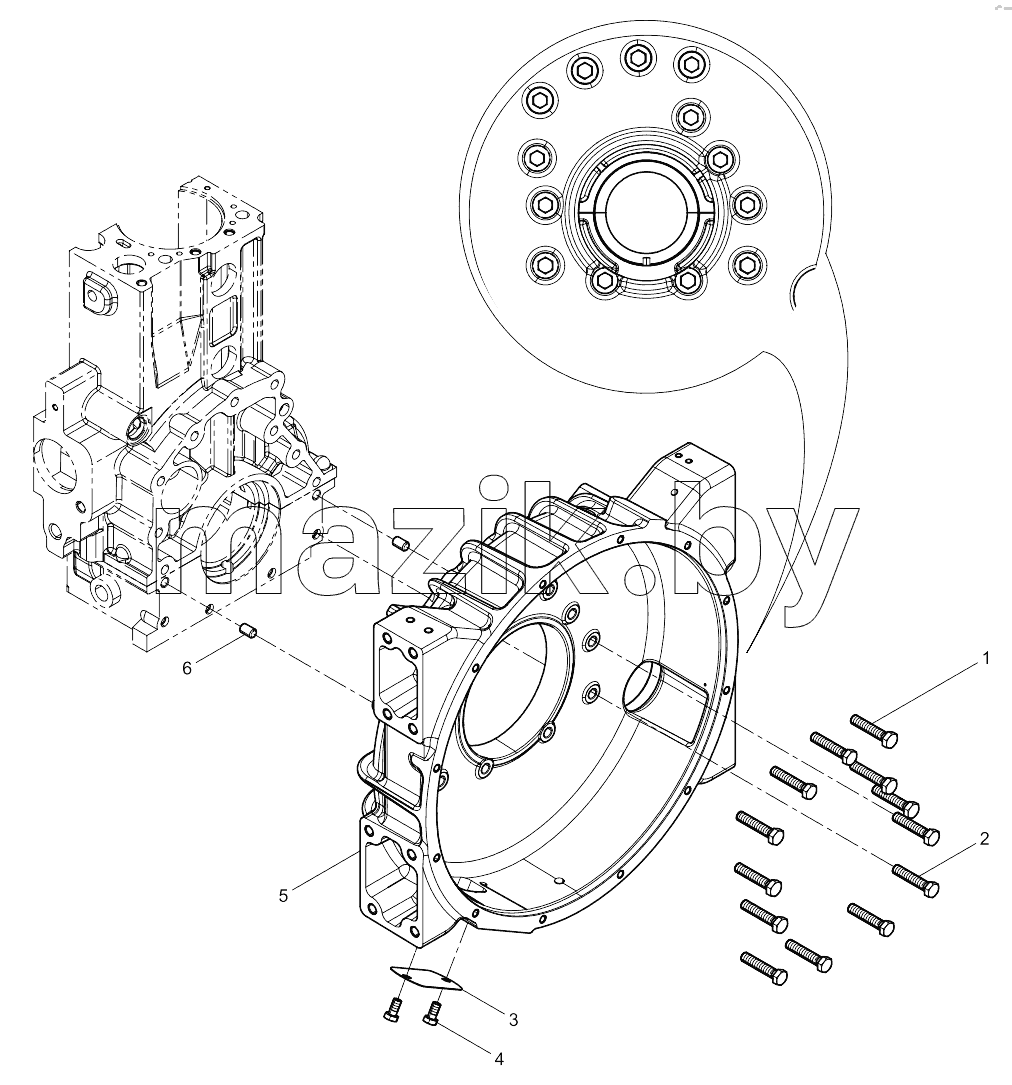  Flywheel Housing Group