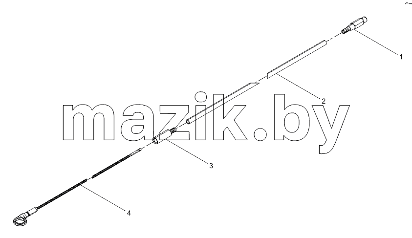 Oil dipstick assembly