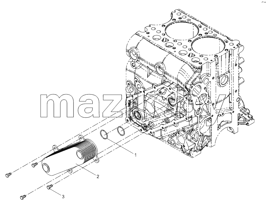 Oil cooler assembly